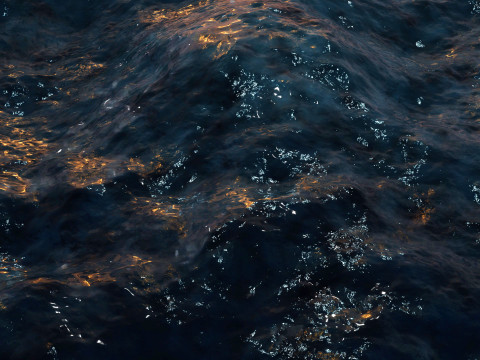 오션 8K PBR 텍스처 CG 텍스쳐