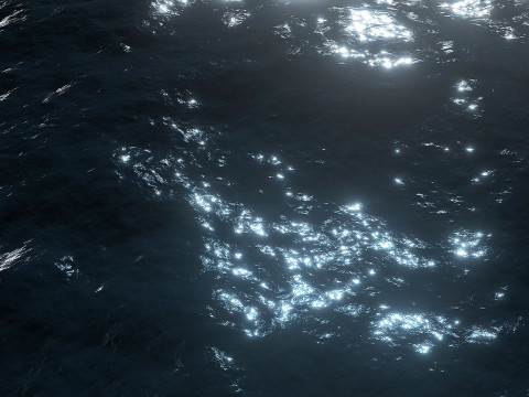 오션 8K PBR 텍스처 CG 텍스쳐