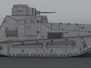 strv fm 21 3D मॉडल