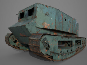 little willie 3D Model