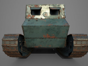 little willie Modello 3D