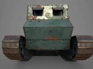 little willie 3D Model