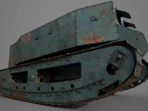 little willie 3D Model