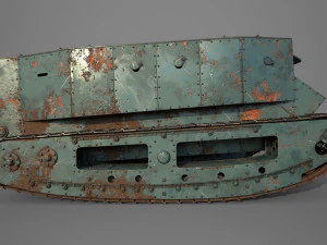 little willie 3D Model
