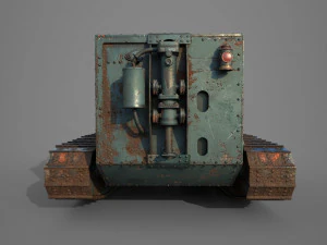 little willie 3D Model