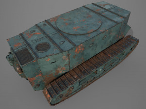 little willie Modello 3D