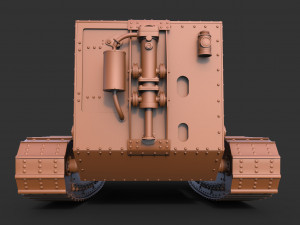 little willie Modello 3D