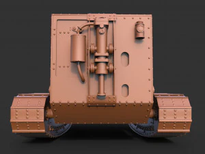 little willie 3D Model