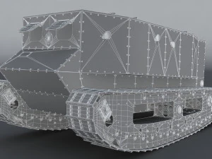 little willie 3D Model
