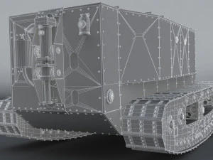 little willie 3D Model