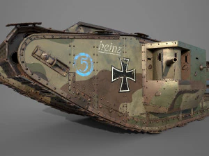 marca iv masculino Modelo 3D