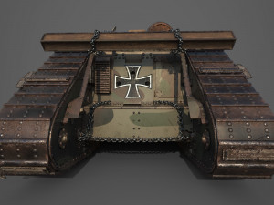 mark iv male 3D 模型