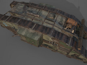 mark iv male 3D 模型