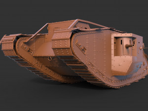 mark iv male 3D 模型