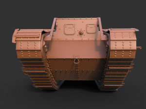 mark iv male 3D 模型