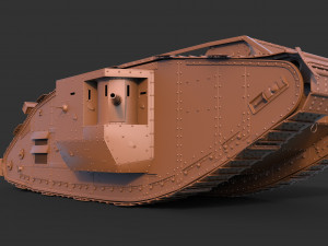 mark iv male 3D 模型