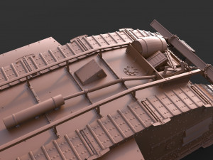 mark iv male 3D 模型