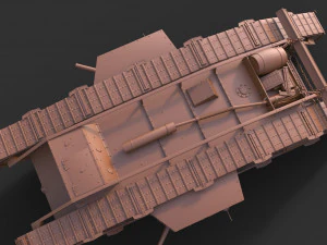 mark iv male 3D Model