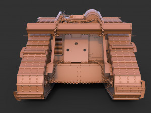 mark iv male 3D 模型