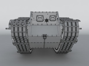mark iv male 3D 模型
