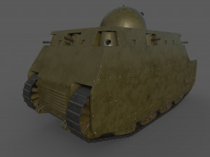 fiat 2000 3D 모델