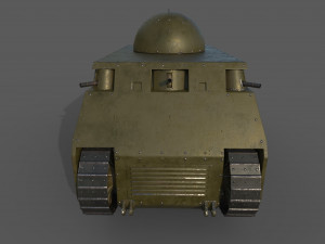 fiat 2000 3D 모델