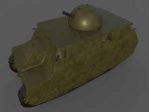 fiat 2000 3D Model