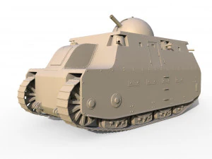 fiat 2000 3D Model