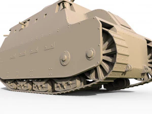 fiat 2000 3D Model