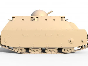 fiat 2000 3D Model