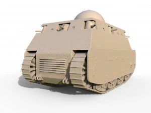 fiat 2000 3D Model