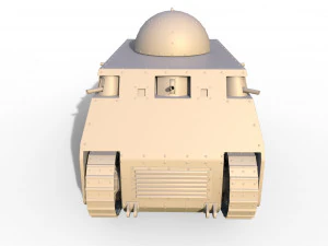 fiat 2000 3D Model
