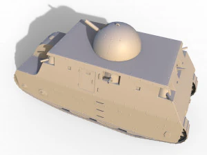 fiat 2000 3D Model