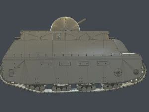 fiat 2000 3D Model