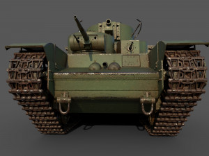soviet heavy tank t-35 3D 모델
