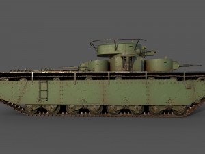 soviet heavy tank t-35 3D 모델
