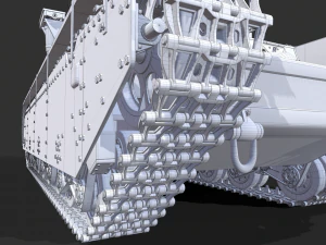 soviet heavy tank t-35 3D Model