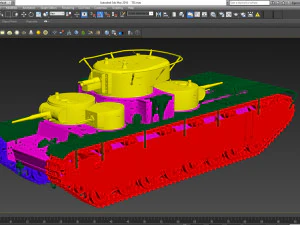 soviet heavy tank t-35 3D Model