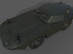 brdm-1 Modelo 3D