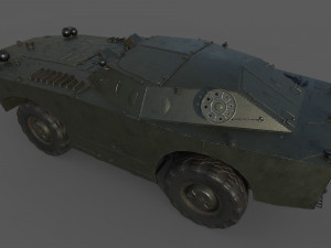 brdm-1 Modelo 3D