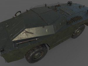 brdm-1 Modelo 3D