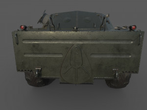 brdm-1 Modelo 3D