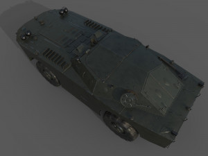 brdm-1 Modelo 3D