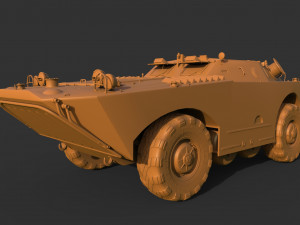 brdm-1 Modelo 3D