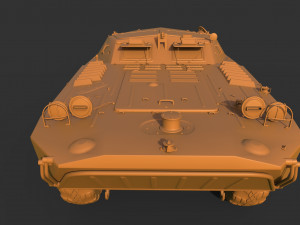brdm-1 Modelo 3D