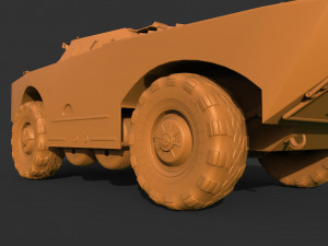 brdm-1 Modelo 3D