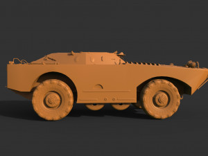brdm-1 Modelo 3D