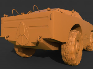 brdm-1 Modelo 3D