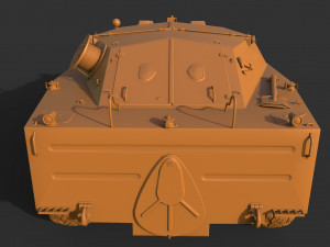 brdm-1 Modelo 3D