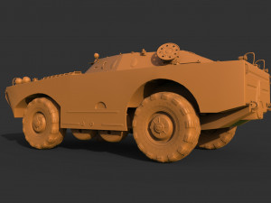 brdm-1 Modelo 3D